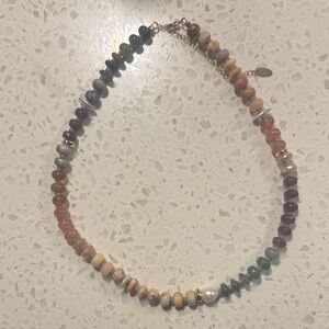 Anthropologie Multicolor Beaded Necklace
